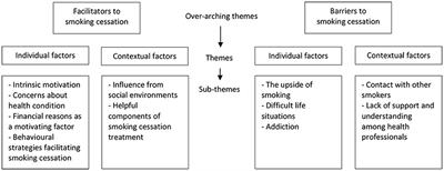 Barriers and facilitators for smoking cessation in chronic smokers with atherosclerotic cardiovascular disease enrolled in a randomized intervention trial: A qualitative study